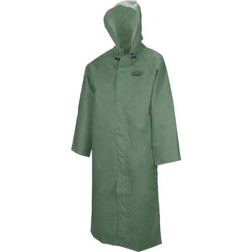 Manteau long avec capuchon d&eacute;tachable Hurricane 851, T-Grand, Vert Seaboard Timber Mart