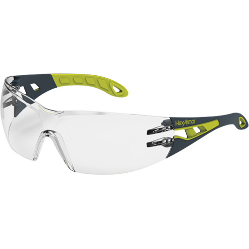 MX200 Rimless Wraparound Safety Glasses, Clear Lens, Anti-Fog/Anti-Scratch, ANSI Z87+/Meets/Exceeds CSA Z94.3 Seaboard Timber Mart