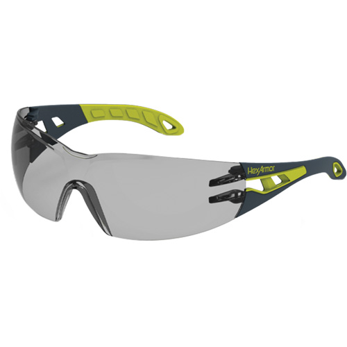 Lunettes de s&eacute;curit&eacute; enveloppantes sans monture MX200, Lentille Gris 23%, Antibu&eacute;e/Anti-&eacute;gratignures, ANSI Z87+/R&eacute;pond ou surpasse la norme CSA Z94.3 Seaboard Timber Mart