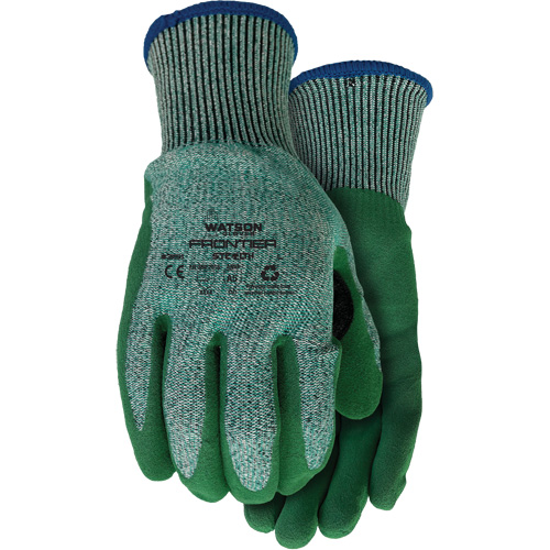351 Stealth Frontier Gloves, Size X-Small, 13 Gauge, PVC/Rubber Latex Coated, HPPE/Polyester Shell, ASTM ANSI Level A5 Seaboard Timber Mart