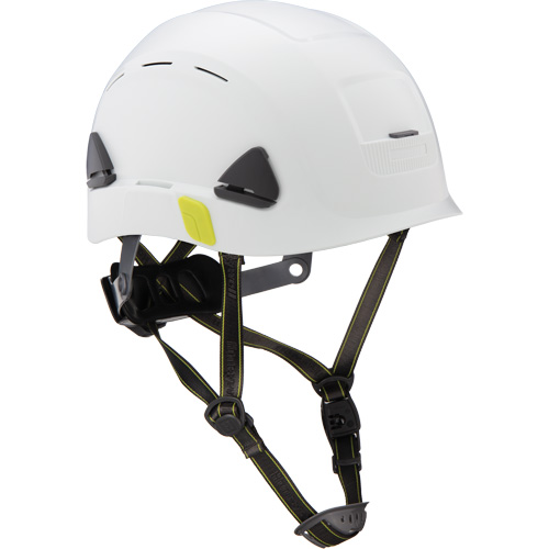 Fibre Metal Climbing Style Safety Helmet, Meets CSA Type 2, Ratchet Suspension, Vented Seaboard Timber Mart