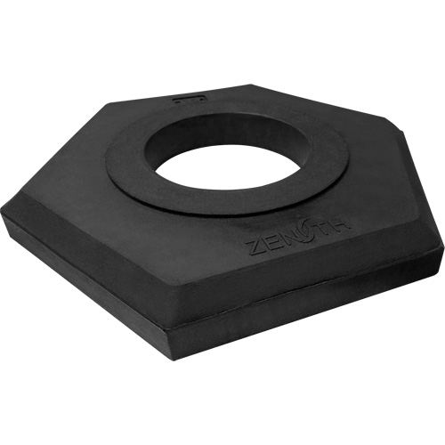 Base de canaliseur en caoutchouc, 15 lb Seaboard Timber Mart