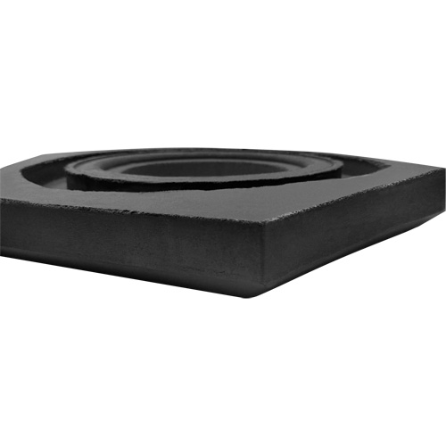 Base de canaliseur en caoutchouc, 15 lb Seaboard Timber Mart
