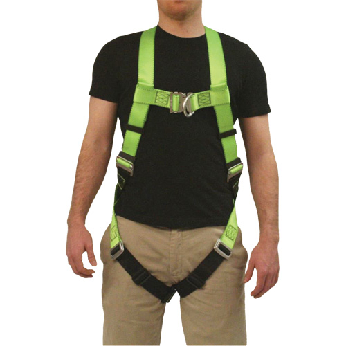 FBH-10000L Contractor Series Safety Harness, CSA Certified, Class AL, 400 lbs. Cap. Seaboard Timber Mart