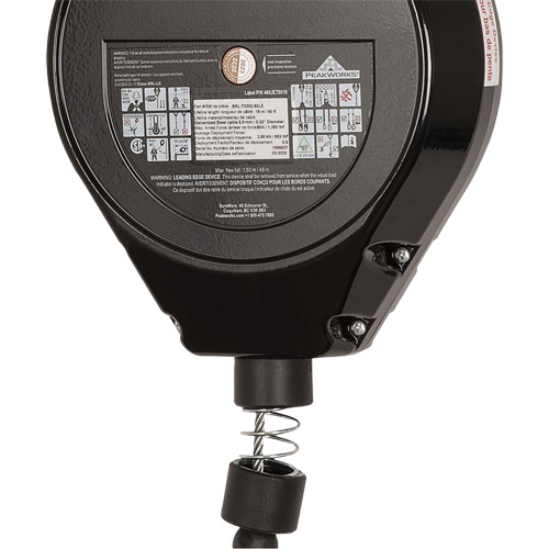 SRL-73302-60LE Self-Retracting Lifeline, 60', Galvanized Steel, Swivel Seaboard Timber Mart