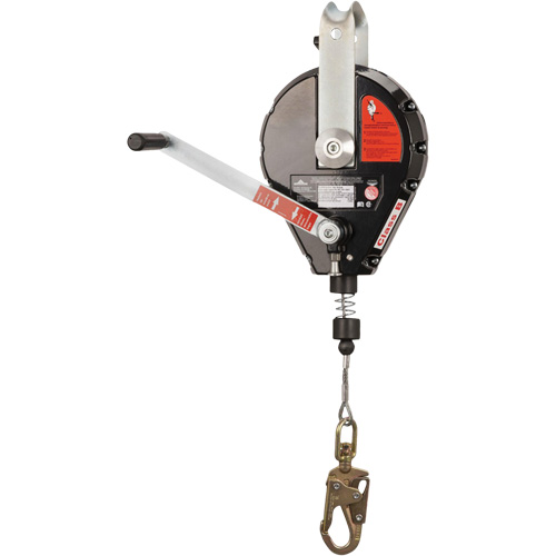 SRL-73303-60 Cable Self-Retracting Lifeline with Recovery, 60', Galvanized Steel, Swivel Seaboard Timber Mart