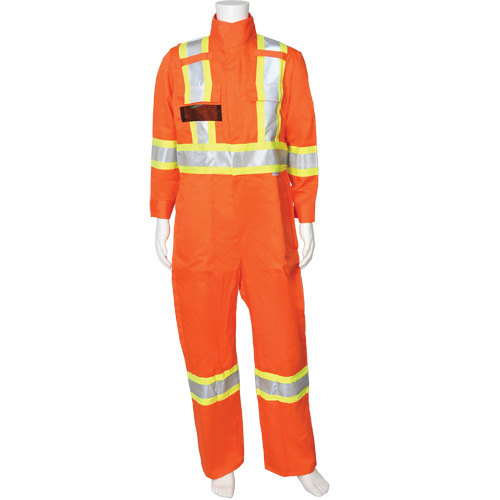 Firewall FR&reg; High-Visibility FR Coveralls, Size Small, High Visibility Orange, 9.2 cal/cm² Seaboard Timber Mart