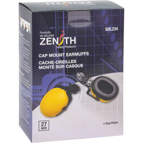Cache-oreilles passifs, Fixation pour casque, 27 NRR dB Seaboard Timber Mart