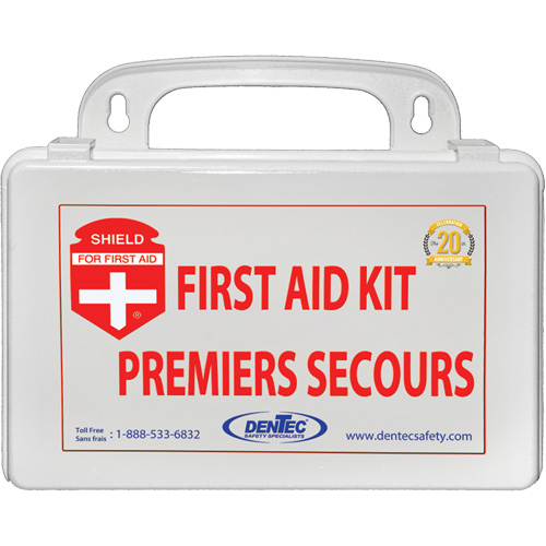 Shield First Aid Kit, Meets/Exceeds CSA Z1220-24 Type 1 Personal, Personal (1 Worker) Seaboard Timber Mart