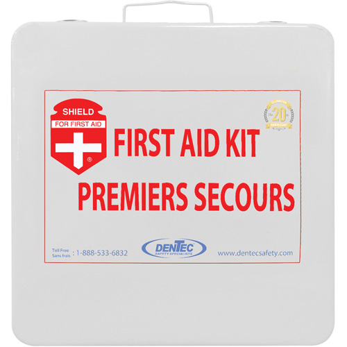 Shield First Aid Kit, Meets/Exceeds CSA Z1220-24 Type 2 Low-Risk Environment, Medium (26-50 Workers) Seaboard Timber Mart