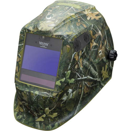 VIKING 2450 ADV Series White Tail Camo&reg; Helmet, 3.82" L x 2.44" W View Area, 5 - 13 Shade Range Seaboard Timber Mart