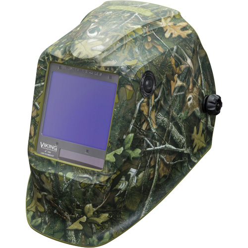 VIKING 3350 White Tail Camo Welding Helmet, 3.74" L x 3.34" W View Area, 5 - 13 Shade Range Seaboard Timber Mart