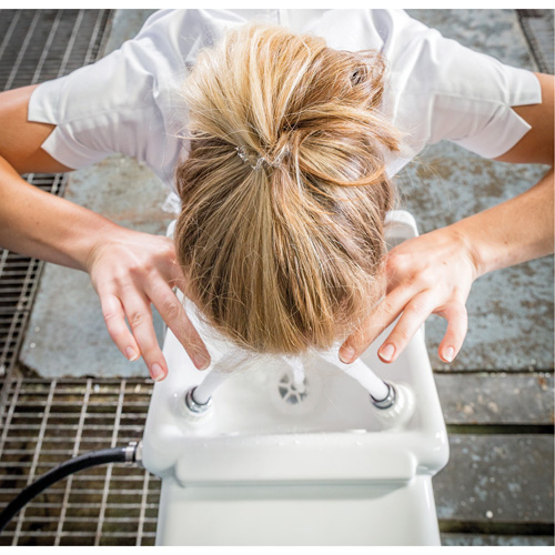 Douche oculaire/faciale, Installation Montage mural, Bol Plastique Seaboard Timber Mart