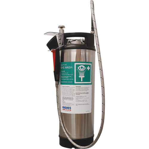 Portable Self-Contained Emergency Wash, Pressurized, 4 gal. Capacity, Meets None Seaboard Timber Mart