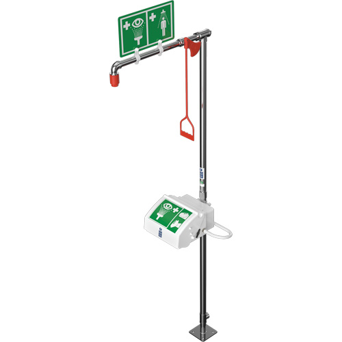 Douche combin&eacute;e avec cuvette ferm&eacute;e en ABS et entr&eacute;e inf&eacute;rieure, Socle Seaboard Timber Mart