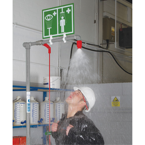 Combination Shower with Closed ABS Bowl & Top Inlet, Pedestal Seaboard Timber Mart