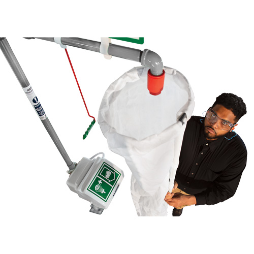 Safety Shower Test Kit with Bucket & Shower Sock Seaboard Timber Mart