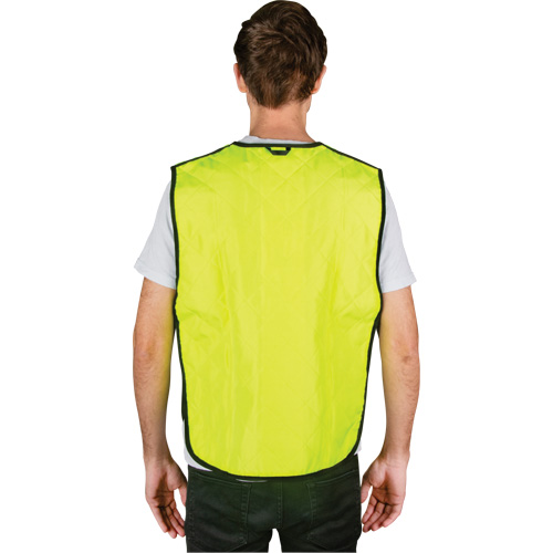 Veste refroidissante &agrave; &eacute;vaporation, Moyen, Jaune lime haute visibilit&eacute; Seaboard Timber Mart