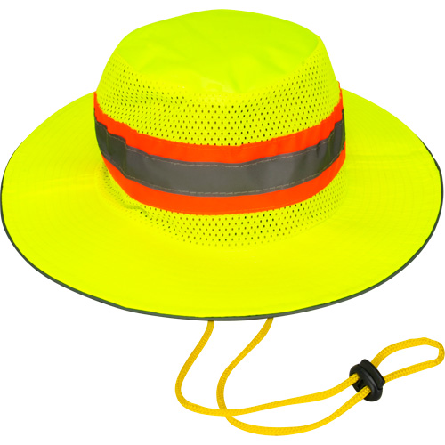 Evaporative Cooling Ranger Hat, Hi-Vis Lime Seaboard Timber Mart