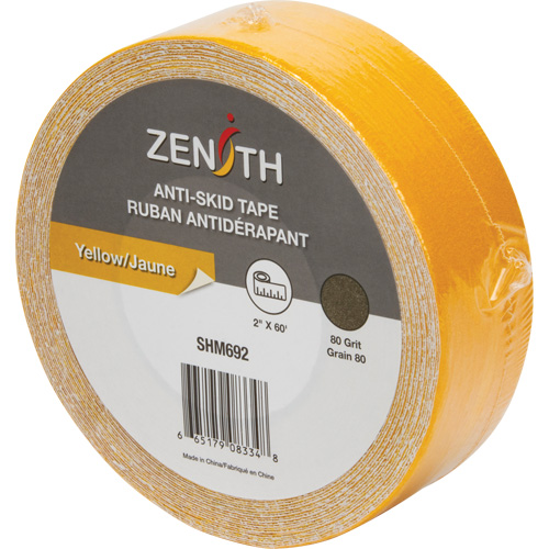 Anti-Skid Tape, 2" x 60', Yellow Seaboard Timber Mart