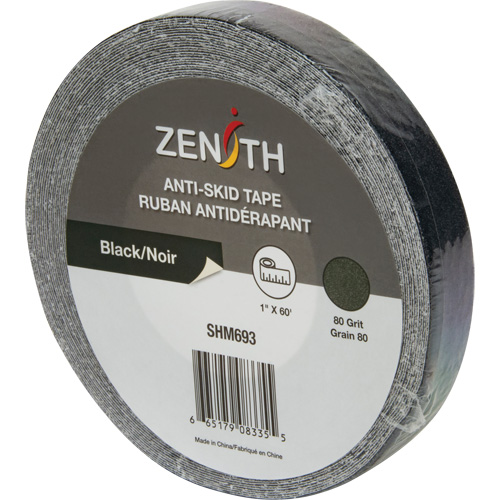 Anti-Skid Tape, 1" x 60', Black Seaboard Timber Mart
