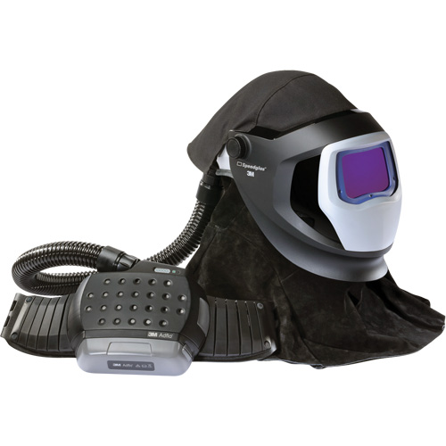 Adflo PAPR System with Versaflo M-Series Helmet & Speedglas Welding Shield Upgrade Kit, Welding Helmet, Lithium-Ion Battery Seaboard Timber Mart