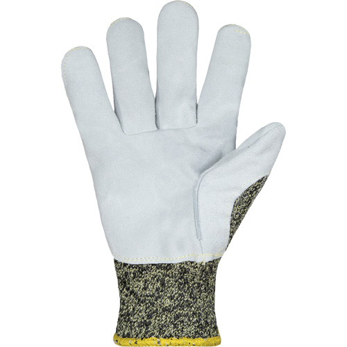 Gants de protection thermique avec paumes en cuir ParaActiv SKWCPLP , Taille T-petit, Calibre 7, Enveloppe en ParaActiv, ASTM ANSI niveau A8 Seaboard Timber Mart