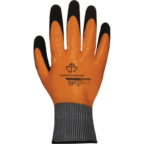 Gants d'hiver r&eacute;sistants &agrave; la coupe Dexterity S18TALNPN, Taille 7, Calibre 18, Rev&ecirc;tement Nitrile, Enveloppe en TenActiv, ASTM ANSI niveau A8 Seaboard Timber Mart