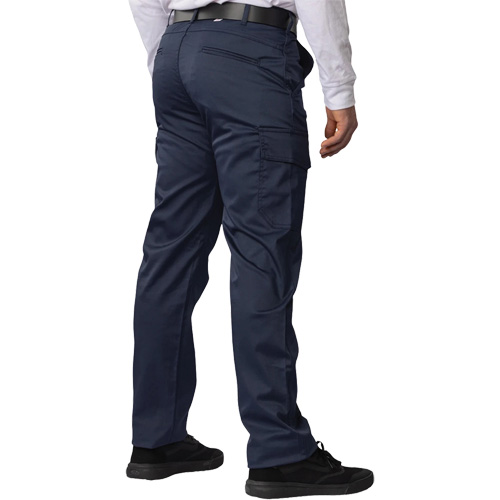 Big Flex Cargo Pants, Poly-Cotton/Spandex, Navy Blue, Size 46, 30 Inseam Seaboard Timber Mart