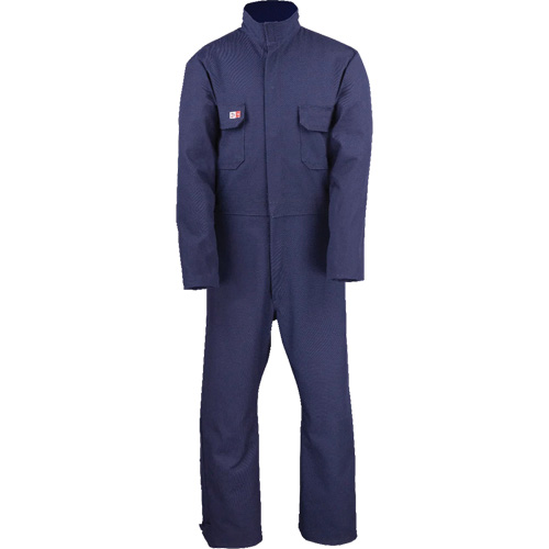 Westex UltraSoft&reg; Welder's Coverall - Regular, Size Small, Navy Blue Seaboard Timber Mart