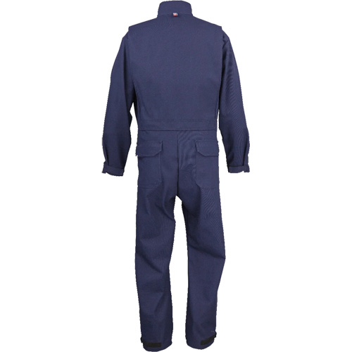 Westex UltraSoft&reg; Welder's Coverall - Regular, Size Small, Navy Blue Seaboard Timber Mart