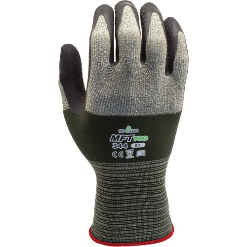 Gants MFT PRO 344, Taille 6/Petit, Calibre 13, Rev&ecirc;tement Latex de caoutchouc, Enveloppe en Nylon/Microfibre, EN 388 niveau 1/EN 388 niveau A Seaboard Timber Mart