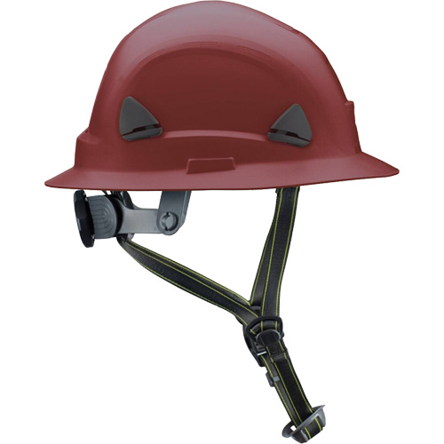 Fibre Metal Climbing Style Helmet with Full Brim, Meets CSA Type 2, Ratchet Suspension, Non-Vented Seaboard Timber Mart