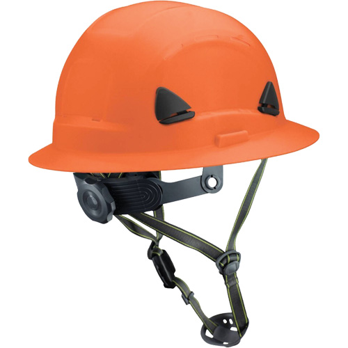 Fibre Metal Climbing Style Helmet with Full Brim, Meets CSA Type 2, Ratchet Suspension, Non-Vented Seaboard Timber Mart