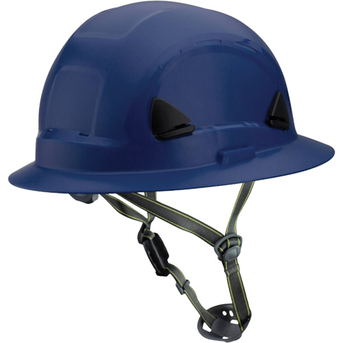 Fibre Metal Climbing Style Helmet with Full Brim, Meets CSA Type 2, Ratchet Suspension, Non-Vented Seaboard Timber Mart