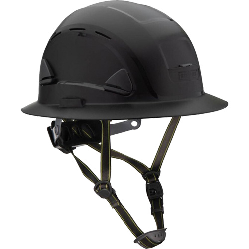 Fibre Metal Climbing Style Helmet with Full Brim, Meets CSA Type 2, Ratchet Suspension, Vented Seaboard Timber Mart
