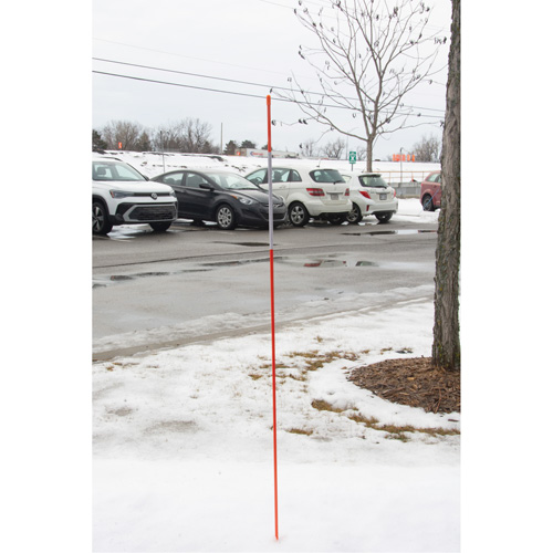 Balises r&eacute;fl&eacute;chissantes pour all&eacute;es Seaboard Timber Mart