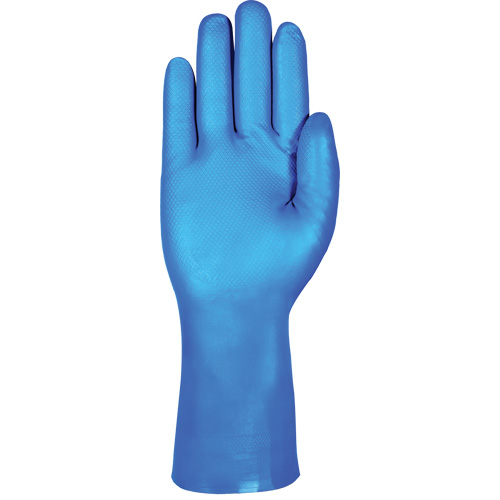 AlphaTec&reg; 37-501 Blue Medium-Duty Chemical-Resistant Gloves, Size 7, 13" L, Nitrile, 16.5-mil Seaboard Timber Mart