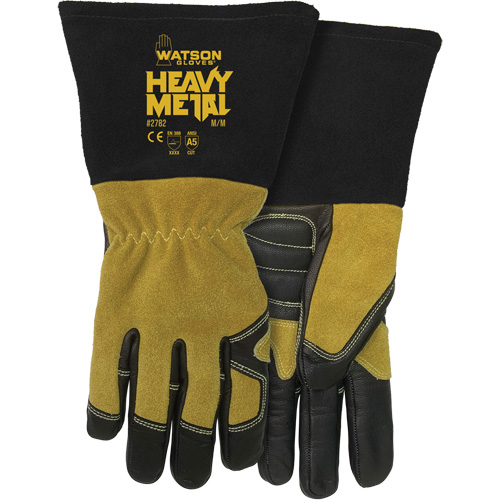 2782 Womans Fired Up MIG/Stick Welding Gloves, Grain Cowhide, Size Small Seaboard Timber Mart