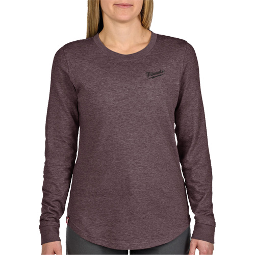 T-shirt hybride &agrave; manches longues FREEFLEX, Femmes, T-petit, Mauve Seaboard Timber Mart