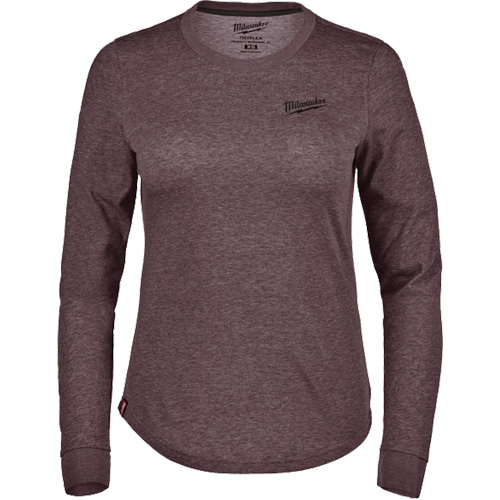 T-shirt hybride &agrave; manches longues FREEFLEX, Femmes, T-petit, Mauve Seaboard Timber Mart