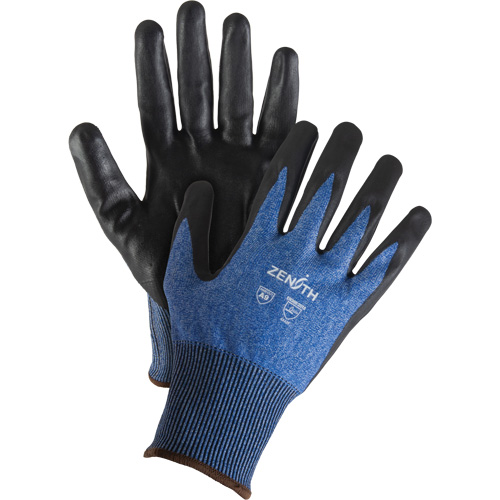 Gants l&eacute;gers et haute dext&eacute;rit&eacute; r&eacute;sistants &agrave; la coupe, Taille 11, Calibre 18, Rev&ecirc;tement Mousse de nitrile, Enveloppe en Acier inoxydable/PEHP/Tungst&egrave;ne, ASTM ANSI niveau A9 Seaboard Timber Mart
