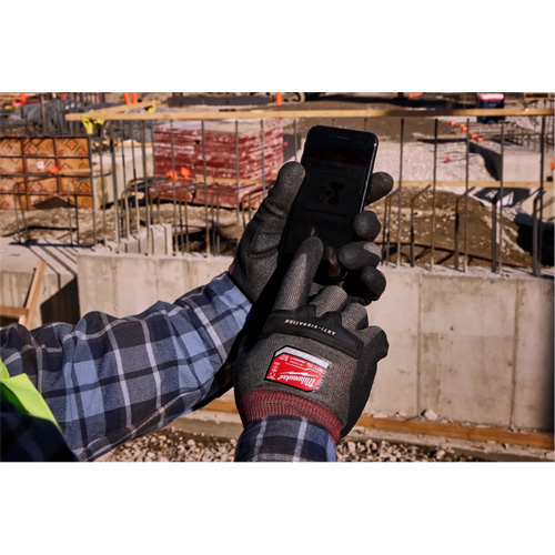 High-Dexterity Anti-Vibration Gloves, Size Small, Synthetic Palm Seaboard Timber Mart