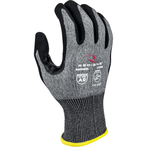 RWG589 Cut Protection Coated Gloves, Size 2X-Large, 18 Gauge, Foam Nitrile Coated, HPPE Shell, ASTM ANSI Level A9/EN 388 Level F Seaboard Timber Mart