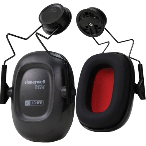 Cache-oreille pour casque de s&eacute;curit&eacute; Americas VeriShield, Fixation pour casque, 25 NRR dB Seaboard Timber Mart