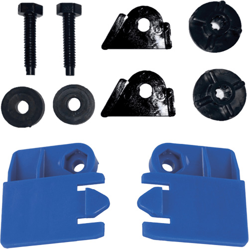 Jeu d'adaptateurs A4 bleu pour casques &agrave; fentes Seaboard Timber Mart