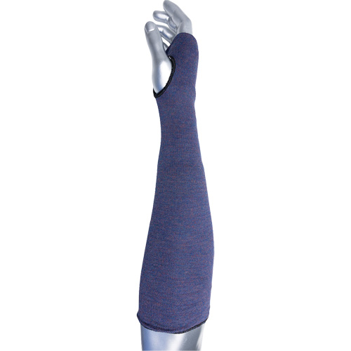 Kut Gard&reg; ECO Series 2-Ply ASP Sleeve with Thumb Hole, Aramid, 14", ASTM ANSI Level A3, Purple Seaboard Timber Mart
