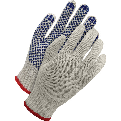 Gants en poly-coton Deny avec pois en PVC, Taille T-Grand Seaboard Timber Mart
