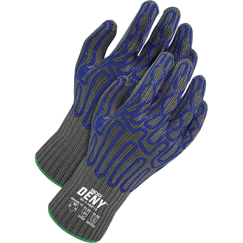 Gants enduits r&eacute;sistants &agrave; la coupe pour le contact alimentaire Deny, Taille 8, Calibre 7, Rev&ecirc;tement Silicone, Enveloppe en PEHP, ASTM ANSI niveau A9/EN 388 niveau F Seaboard Timber Mart