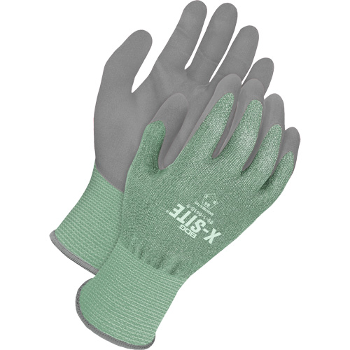 Gants enduits r&eacute;sistants &agrave; la coupe pour &eacute;cran tacticle X-Site, Taille 6, Calibre 18, Rev&ecirc;tement Polyur&eacute;thane, Enveloppe en PEHP, ASTM ANSI niveau A4 Seaboard Timber Mart